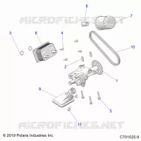 POMPE A HUILE AND OIL COOLER