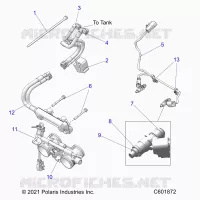 SYSTÃˆME D'ALIMENTATION, RAIL, LINES AND THROTTLE BODY