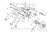 BRAS DE SUSPENSION ARRIERE XLT RMK 0960956, XLT SKS 0960556 AND EUROPEAN XLT SKS E9605 (4931813181C002)