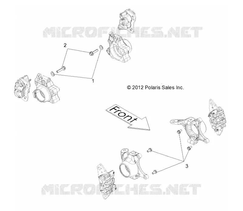 ETRIER DE FREIN MOUNTING