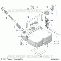 SYSTÃˆME D'ALIMENTATIONS, FUEL TANK