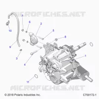 SYSTÃˆME DE TRANSMISSION, MAIN GEARCASE MOUNTING