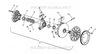 EMBRAYAGE DE TRANSMISSION LITE 0963433, EURO LITE E963433 AND LITE DELUXE 0963431 (4931663166B012)