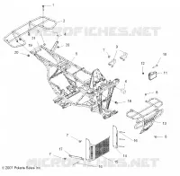 CHASSIS, CADRE, RACKS AND BUMPER