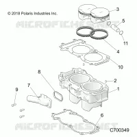 CYLINDRE AND PISTON