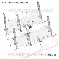 SIEGE BELT MOUNTING
