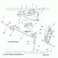 TRIANGLES SUSPENSIONS AVANT 