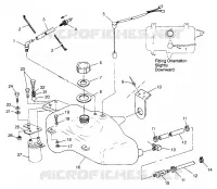 RESERVOIR D'HUILE SL 780 B974088 and Intl. SL 780 I974088 (4940924092A012)