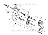 CARTER DE CHAINEE ASSEMBLY SUPER SPORT 0950743 (4928882888B007)
