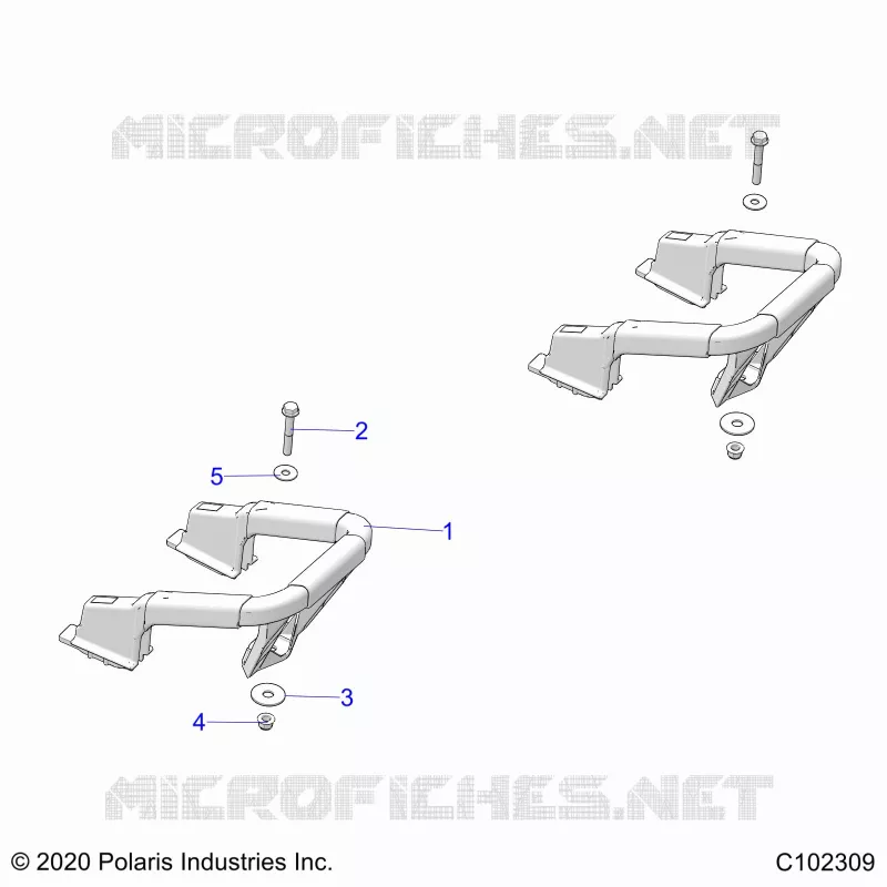 CARROSSERIE ARRIERE RACK, HANDGRIPS