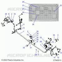 ELECTRICITE, WIRE HARNESS, CHASSIS