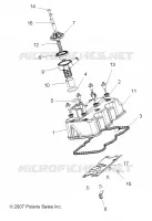 MOTEUR, COUVERCLE SOUPAPE