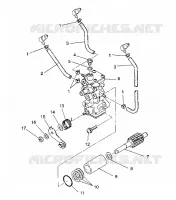 POMPE A HUILE XLT/0930767,XLT SP/0930667    XLT SKS/0930567 (4923012301038A)