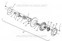 EMBRAYAGE DE TRANSMISSION ASSEMBLY STORM 0965782, STORM SKS 0965582,  EURO STORM E96578 (4931593159C009)