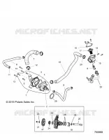 MOTEUR, WATERPUMP AND BYPASS