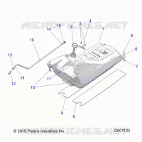 SYSTÃˆME D'ALIMENTATION, FUEL TANK ASM.
