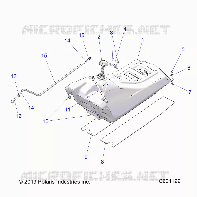 SYSTÃˆME D'ALIMENTATION, FUEL TANK ASM.