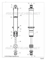 SUSPENSION AVANT SHOCK INTERNALS