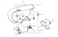 ECHAPPEMENT WIDETRAK LX 0962064 and EUROPEAN WIDETRAK LX E962064 (4931643164C004)