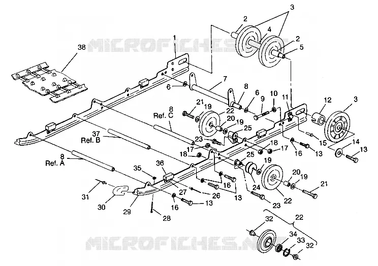 SUSPENSION XLT SP 0940667 (4925022502021A)