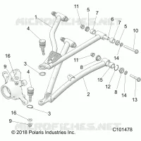 SUSPENSION AVANT A-ARMS