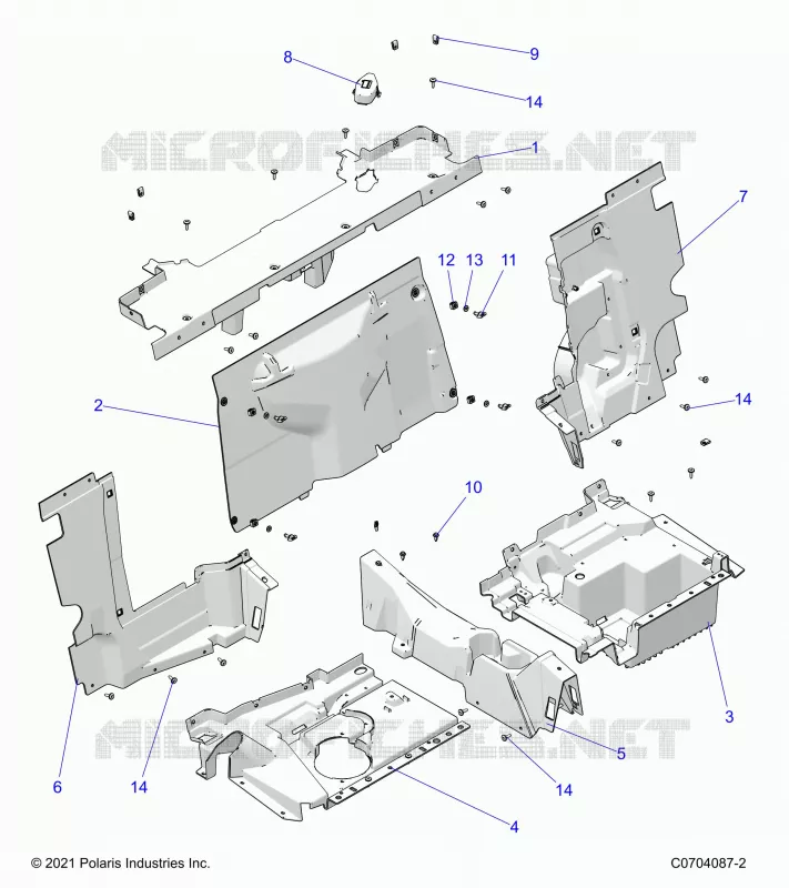 CARROSSERIE ARRIERE CLOSEOFF