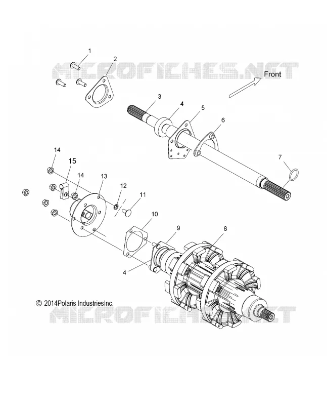 SYSTÈME DE TRANSMISSION, JACKSHAFT AND ARBRE DE TRANSMISSION