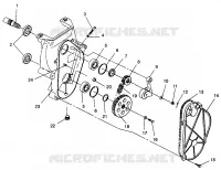 CARTER DE CHAINEE ASSEMBLY STORM 0965782, STORM SKS 0965582,  EURO STORM E965782, E (4931593159B009)