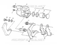 FREIN AVANT 4x4 300 W958130 (4930183018B007)