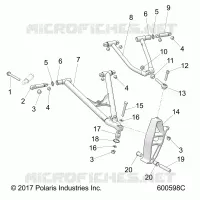 TRIANGLES SUSPENSIONS AVANT 
