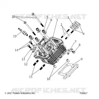ENGINE, CULASSE ASM.