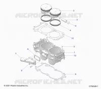 CYLINDRE AND PISTON