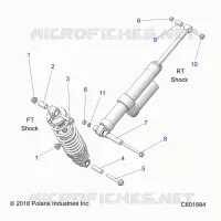 SUSPENSION, SUPPORT AMORTISSEUR , REAR SUSP.