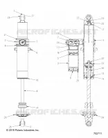 SUSPENSION ARRIERE SHOCK INTERNALS