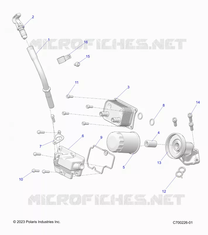ENGINE, JAUGE ET FILTRE A HUILE