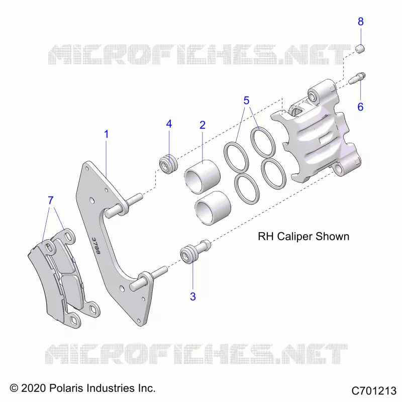 FREIN AVANT CALIPER