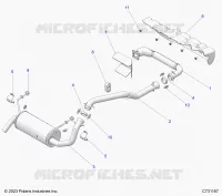 ENGINE, ECHAPPEMENT