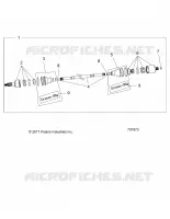 SYSTEME DE TRANSMISSION, REAR HALF SHAFT