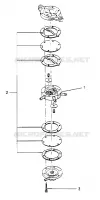 POMPE A CARBURANT WIDETRAK LX 0952064 and  EUROPEAN WIDETRAK LX E952064 (4928942894C013)