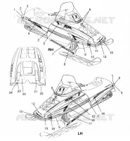 EMBLEMES RXL 0966768 (4932033203A011)