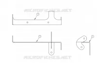 EUROPEAN COMPONENTS, SIEGE BELT BRACKET, LOWER EU