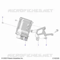 ELECTRICITE, ECU MOUNTING