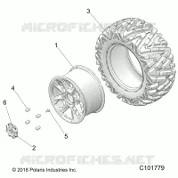 ROUES, REAR