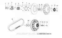 SYSTÈME DE TRANSMISSION, SECONDARY CLUTCH