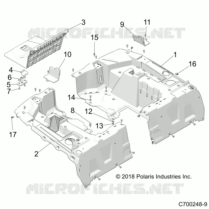 CARROSSERIE ARRIERE RACK