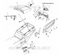 CARGO BOX/FEU ARRIERE ASM.