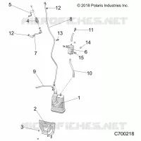 RESERVOIR DE CARBURANT EVAP