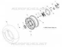 ROUES, FRONT and HUB