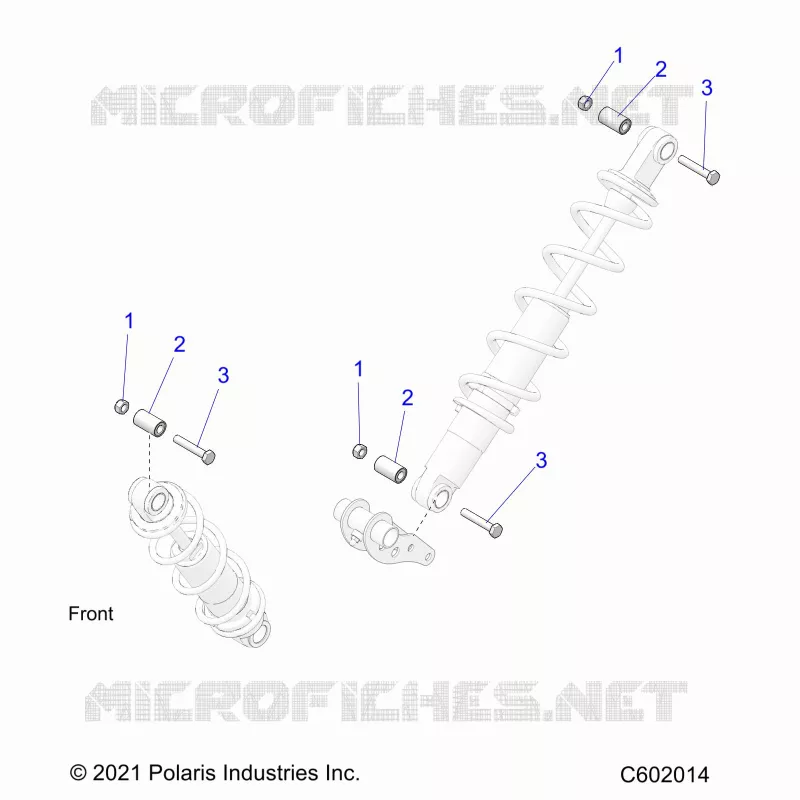 SUSPENSION, SUPPORT AMORTISSEUR , REAR SUSP.