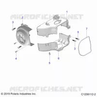 ENGINE, FAN COVER AND CARROSSERIE ET BOITE A GANTS